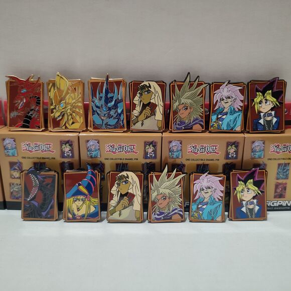Yugioh Mystery Series 2 FigPin Minis Enamel Pin Case 10 Boxes Ten Badges - Picture 4 of 6